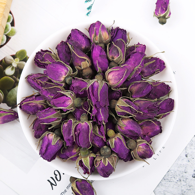 Pingyin Rose Buds (Rosa rugosa) — Sulfur-Free Freeze-Dried Rose Tea, 500g Bulk - Image 2