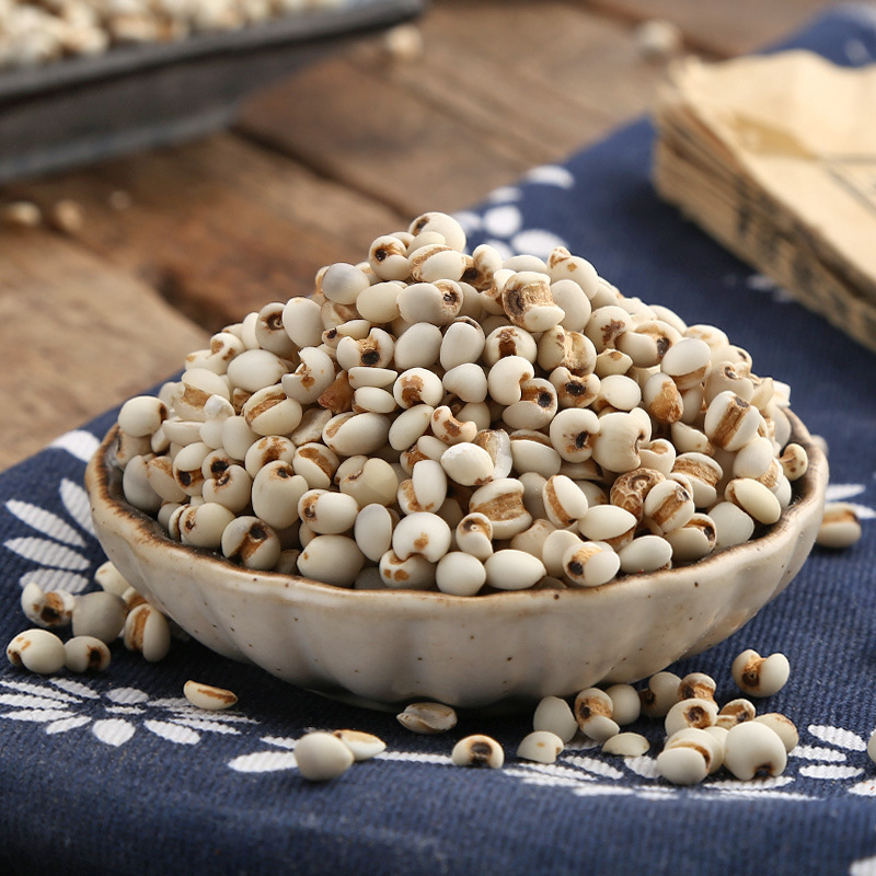 Coix Seed (Coix lacryma-jobi) — Roasted Puffed Yi Mi Ren, 500g Loose Food Herb - Image 2