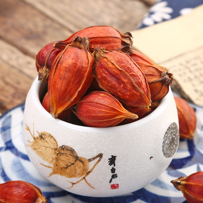 Dried Zhi Zi Fruit (Gardenia jasminoides) — Sulfur-Free Low-Temp Dried Herbal Tea & TCM Botanical - Image 3