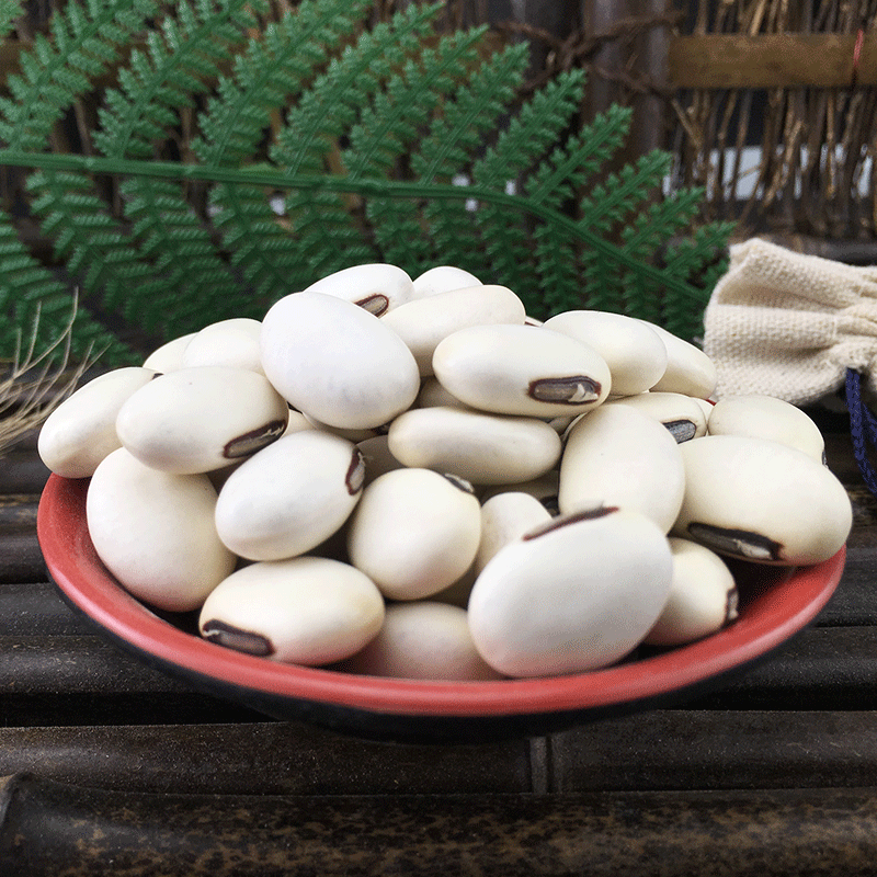 White Jack Bean Bai Dao Dou Dried Seeds Traditional Chinese Herb for Soup and Decoction 500g - Image 3