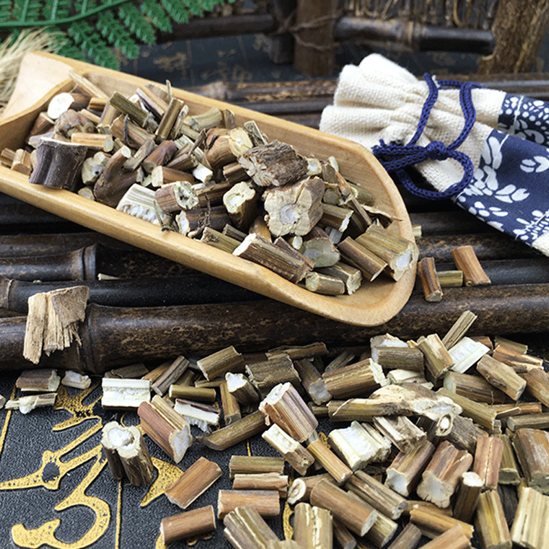 Perilla Stem Zi Su Geng Dried Herb Slices for Foot Soak and Decoction 500g Bag - Image 4