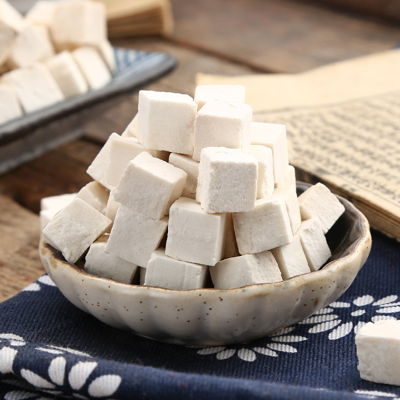 Fu Ling Center Cubes (Poria cocos) — Dried Food-Herb Poria Blocks for Tea & Soup - Image 2