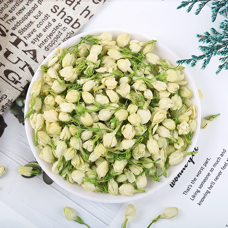 Jasmine Flower Tea (Jasminum sambac) — Dried Petals & Buds from Guangxi Hengxian - Image 4