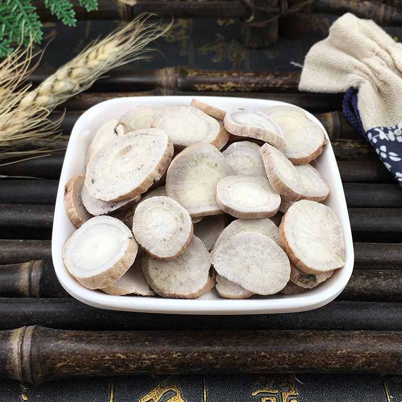 White Peony Root Bai Shao 白芍 Dried Slices Paeonia lactiflora Traditional TCM Herb Bulk 500g - Image 2