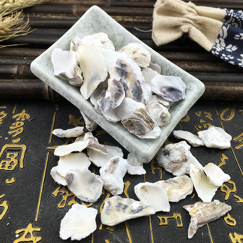 Dried Oyster Shell Mu Li 500g Washed Raw Herbal Material Bulk Traditional TCM Ingredient - Image 2