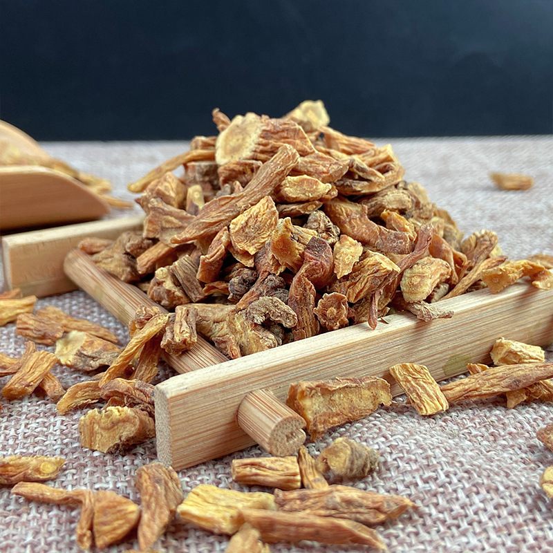 Dried Qin Jiao Large-Leaf Gentian Root 秦艽 Traditional Chinese Herb 500g Sun-Dried Slices for Decoction - Image 3