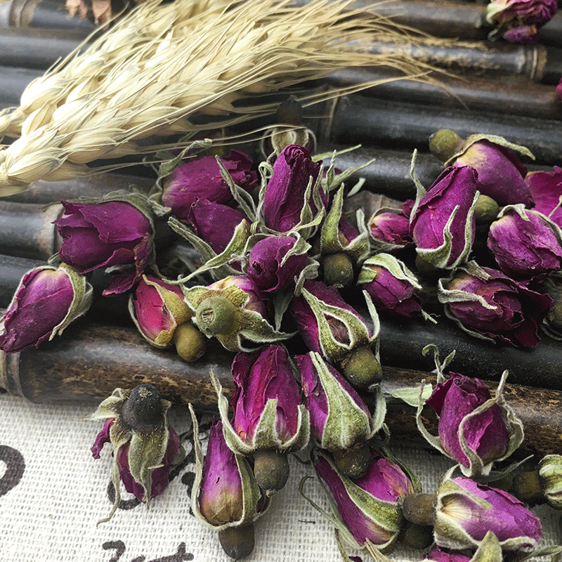 Dried Rose Bud Tea Mei Gui Hua Loose Buds Natural Sun Dried 500g Bulk Herbal Tea - Image 2