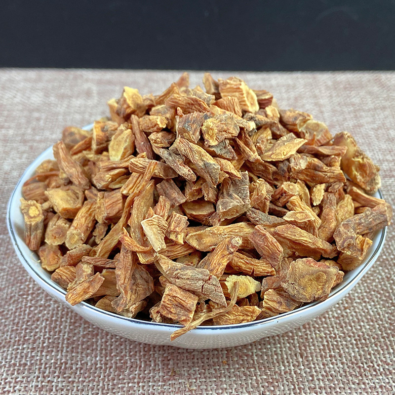 Dried Qin Jiao Large-Leaf Gentian Root 秦艽 Traditional Chinese Herb 500g Sun-Dried Slices for Decoction - Image 2