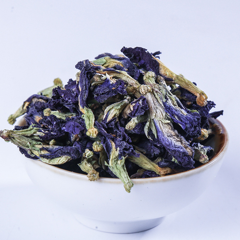Butterfly Pea Flower Tea Dried Whole Blossoms Butterfly Pea Flower 500g Bulk Herbal Tea - Image 5