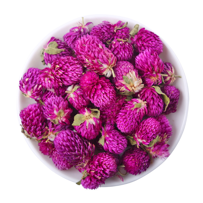 Qian Ri Hong Dried Flowers (Gomphrena globosa) — Yunnan Globe Amaranth Herbal Tea, 500g Loose - Image 5