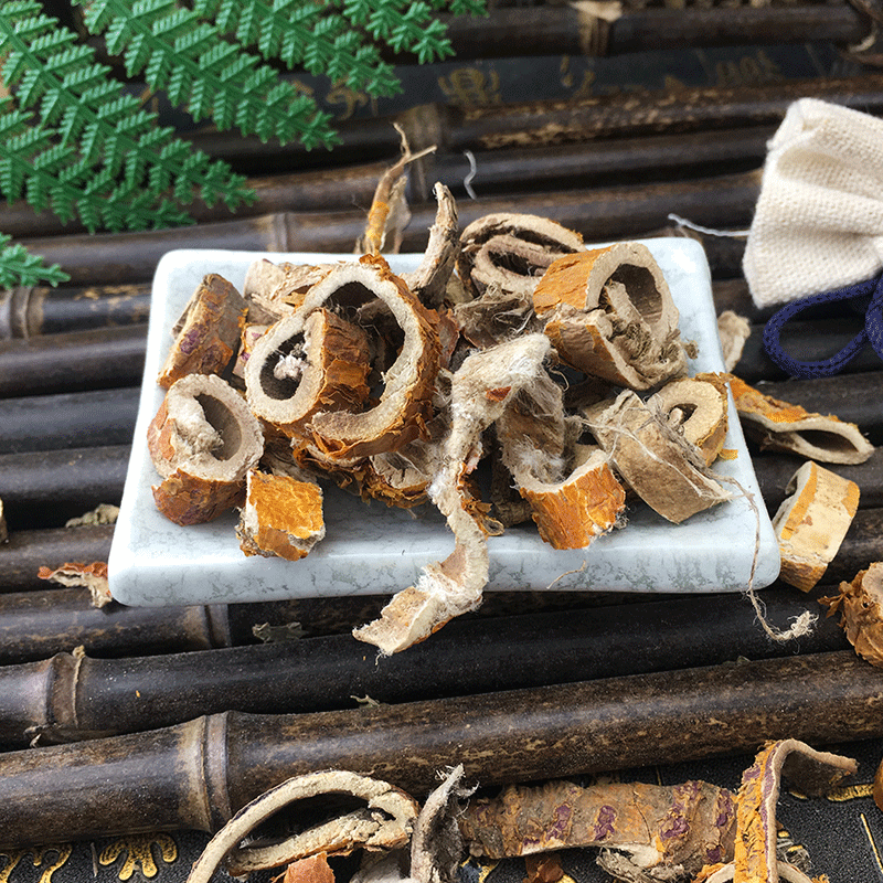 Sang Bai Pi Mulberry Root Bark Dried Herb Sang白皮 Wholesale Loose Bulk Traditional TCM Decoction Herb - Image 2