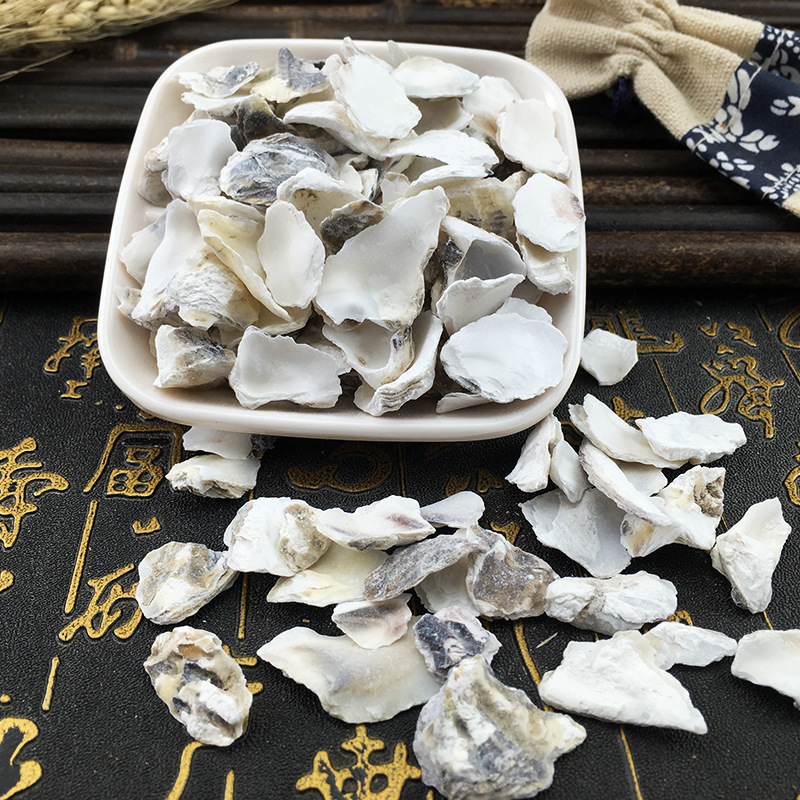 Dried Oyster Shell Mu Li 500g Washed Raw Herbal Material Bulk Traditional TCM Ingredient - Image 4