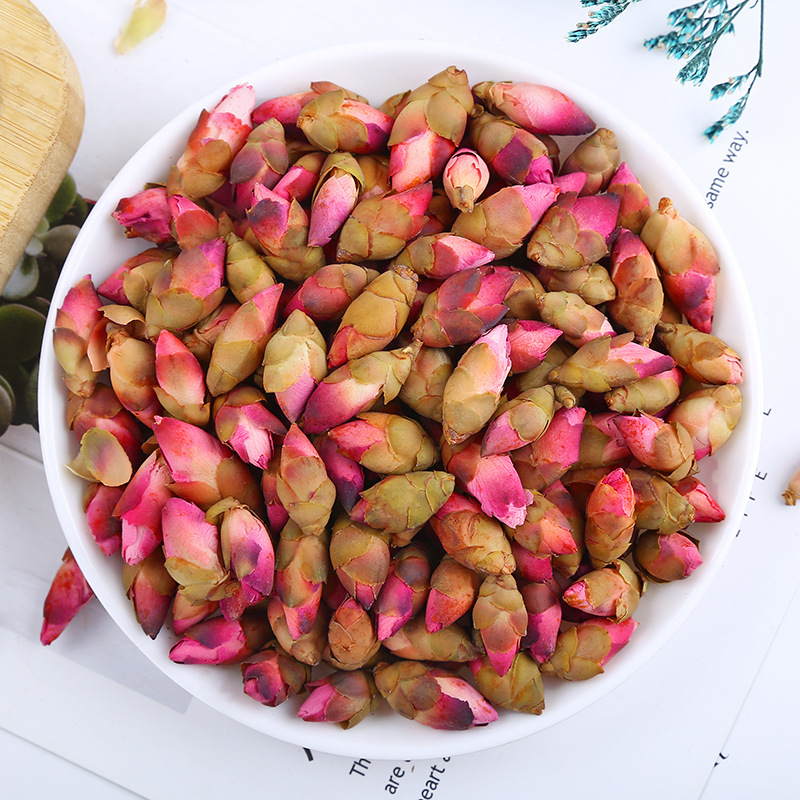 Peach Blossom Dried Flowers (Prunus persica) — Loose Mountain Peach Blossoms for Herbal Tea 500g - Image 2