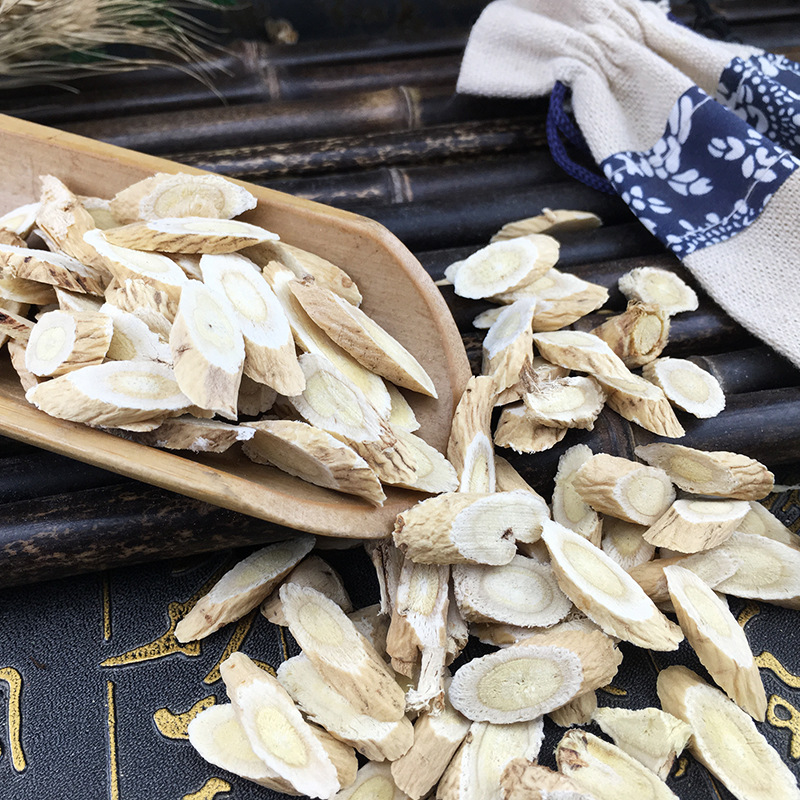 Dried Astragalus Root Slices Huang Qi 斜片 Bulk 1 Jin 500g Herbal Decoction Pieces - Image 2