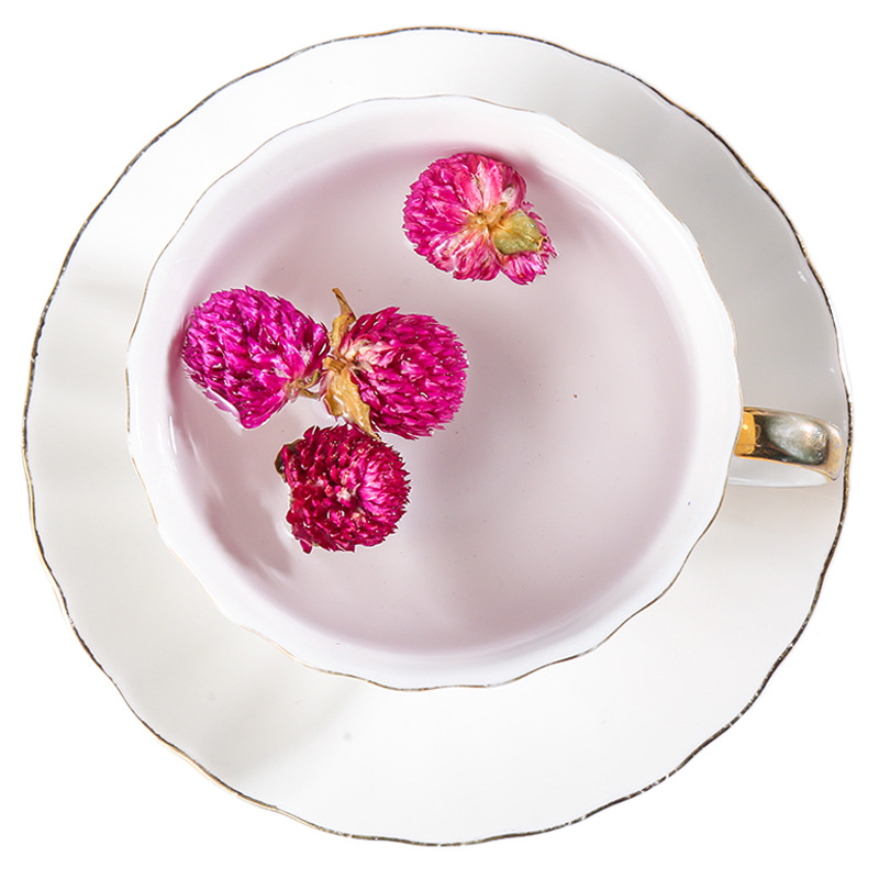 Dried Globe Amaranth Flower Tea Qian Ri Hong Loose Herbal Tea 500g Bulk Yunnan - Image 4