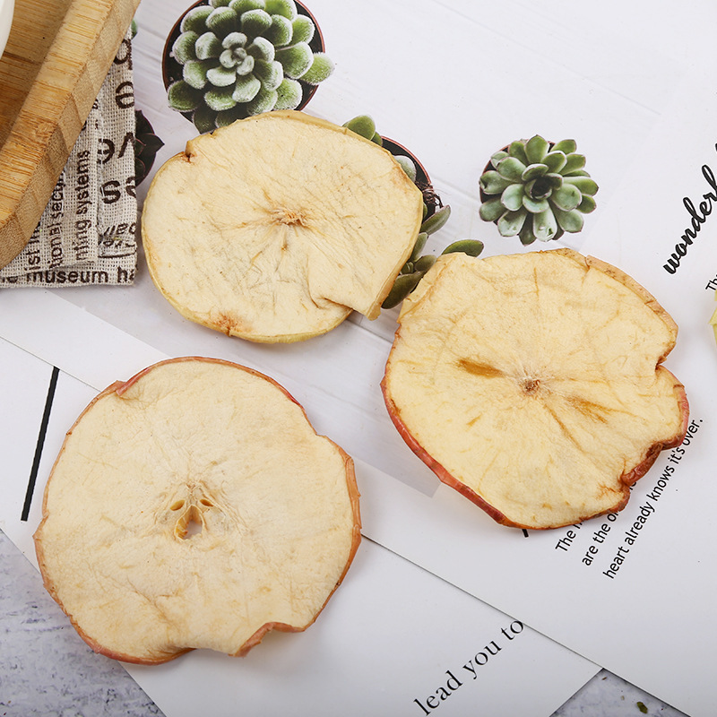 Handmade Dried Apple Slices (Malus domestica) — Low-Temperature Slow-Baked Fruit Tea & Herbal Blend Ingredient - Image 3