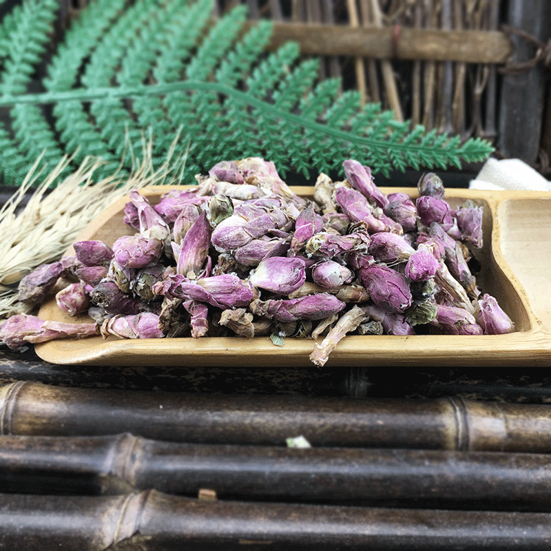 Dried Tussilago Flower Bud Kuan Dong Hua Loose Herbal Tea Ingredient 500g - Image 2