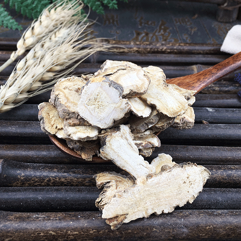 Qianhu Dried White Peucedanum Root Slices Traditional Chinese Herb for Decoction 500g - Image 2