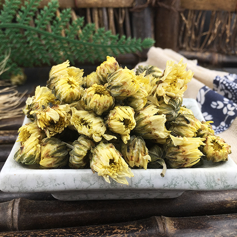 Tai Ju Chrysanthemum Buds 500g Dried Flos Chrysanthemi Loose Herbal Tea Bulk - Image 2