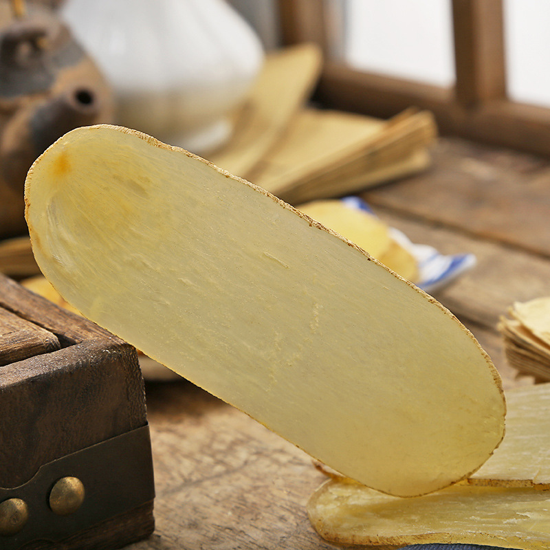 Yunnan Zhaotong Tian Ma Slices (Gastrodia elata) — Sulfur-Free Dried Gastrodia Rhizome, 500g Bulk - Image 3