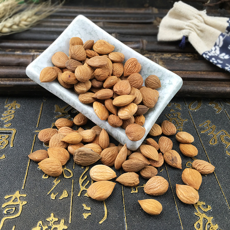 Bitter Apricot Kernel Ku Xing Ren Dried Seeds 500g Bulk Traditional Herbal Ingredient - Image 3