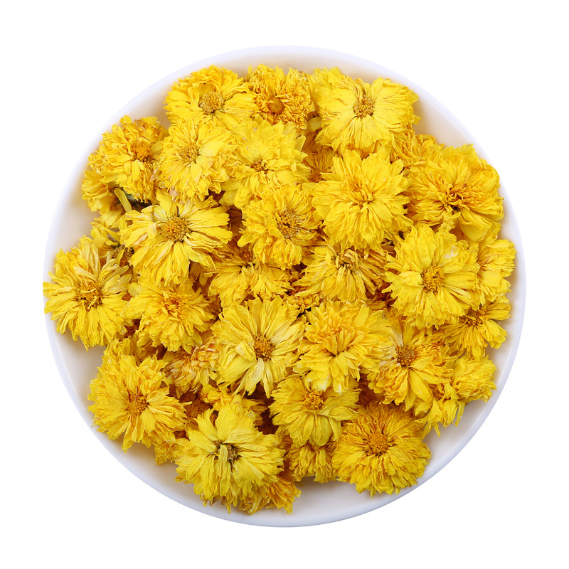 Huang Gong Ju Chrysanthemum Tea (Chrysanthemum morifolium) — Dried Yellow Chrysanthemum Flowers from Huangshan Xiuning - Image 5