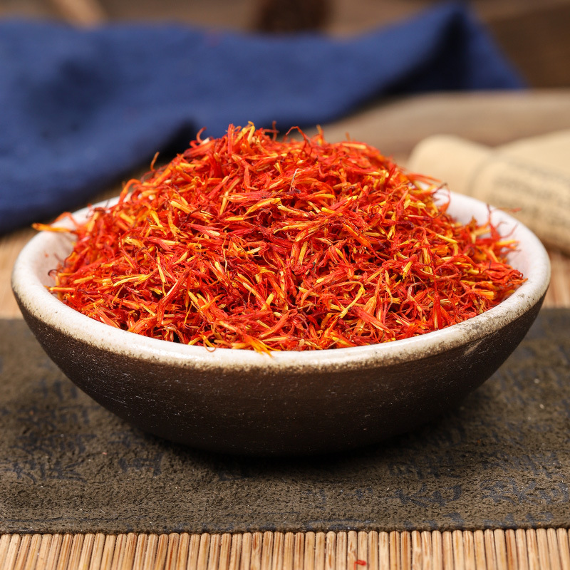 Hong Hua (Carthamus tinctorius) — Dried Safflower Petals for Tea & Foot Soak - Image 4