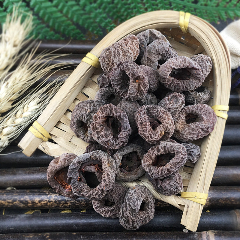 Dried Dark Plum Fruit Wumei Sichuan Sun Dried Pitted Plum Flesh for Sour Plum Drink and Herbal Decoction 500g - Image 2