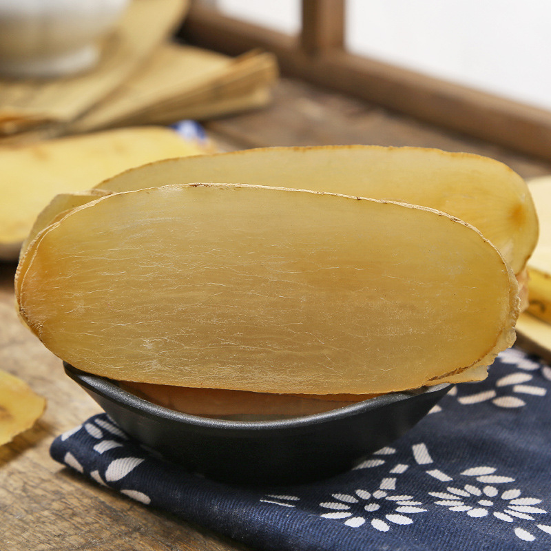 Yunnan Zhaotong Tian Ma Slices (Gastrodia elata) — Sulfur-Free Dried Gastrodia Rhizome, 500g Bulk - Image 2
