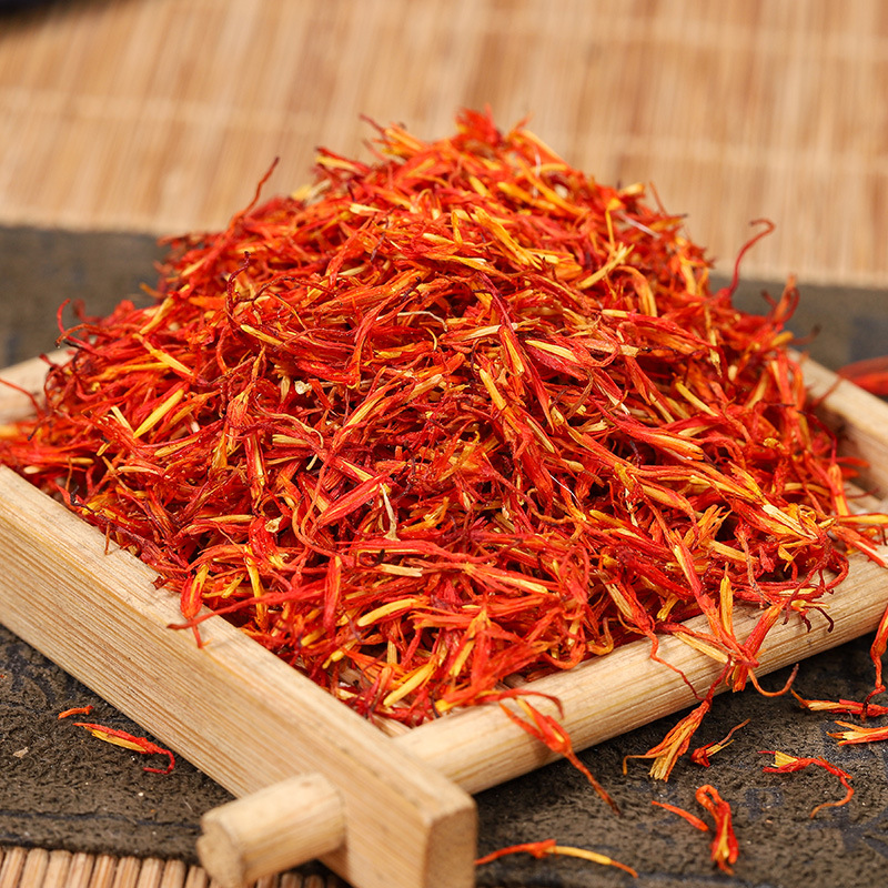 Hong Hua (Carthamus tinctorius) — Dried Safflower Petals for Tea & Foot Soak - Image 2