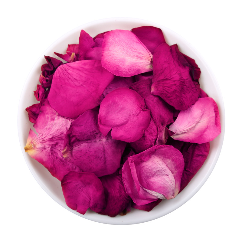 Yunnan Red Rose Petals (Rosa rugosa) — Dried Edible Rose Petals for Tea, Bath & Foot Soak - Image 5