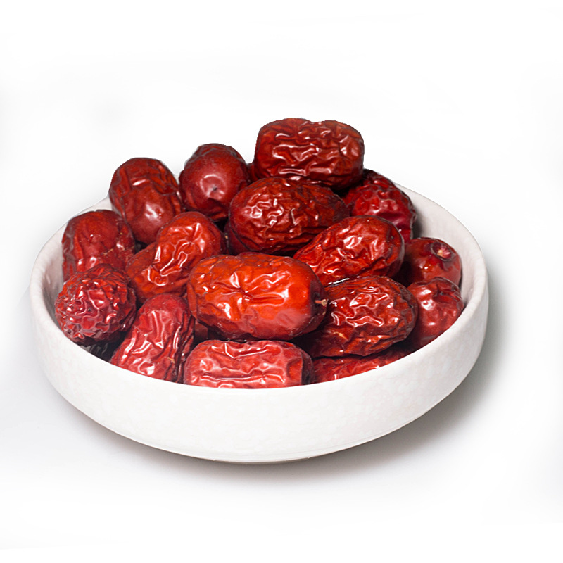 Dried Ruoqiang Grey Jujube Dates 500g Seedless Red Date Snack for Tea Soup Congee - Image 5