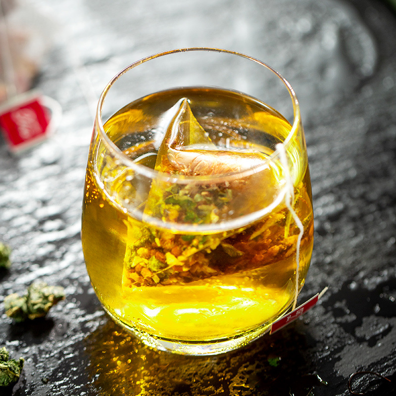 Corn Silk Mulberry Leaf Tea Yu Mi Xu Sang Ye Cha 90g Pyramid Tea Bags Sugar Free Herbal Blend - Image 2