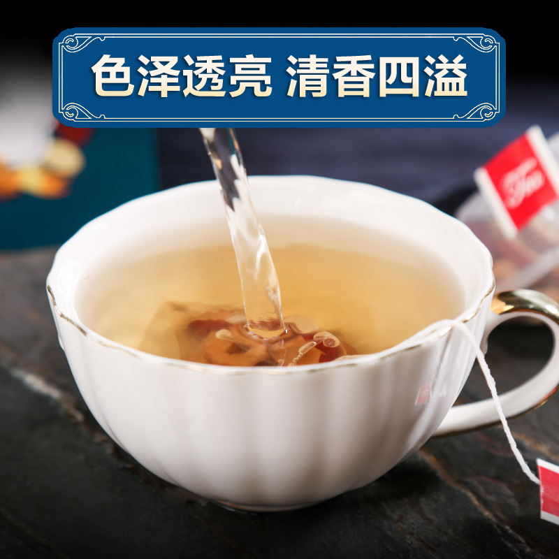 Gan Mai Da Zao Tea Bags with Red Date and Rose Herbal Blend 100g Box - Image 3