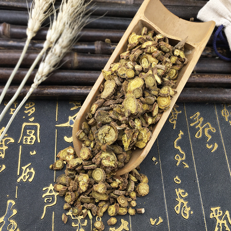 Dried Scutellaria Root Slices Huang Qin Bulk Herbal Decoction Pieces from Gansu 500g - Image 4