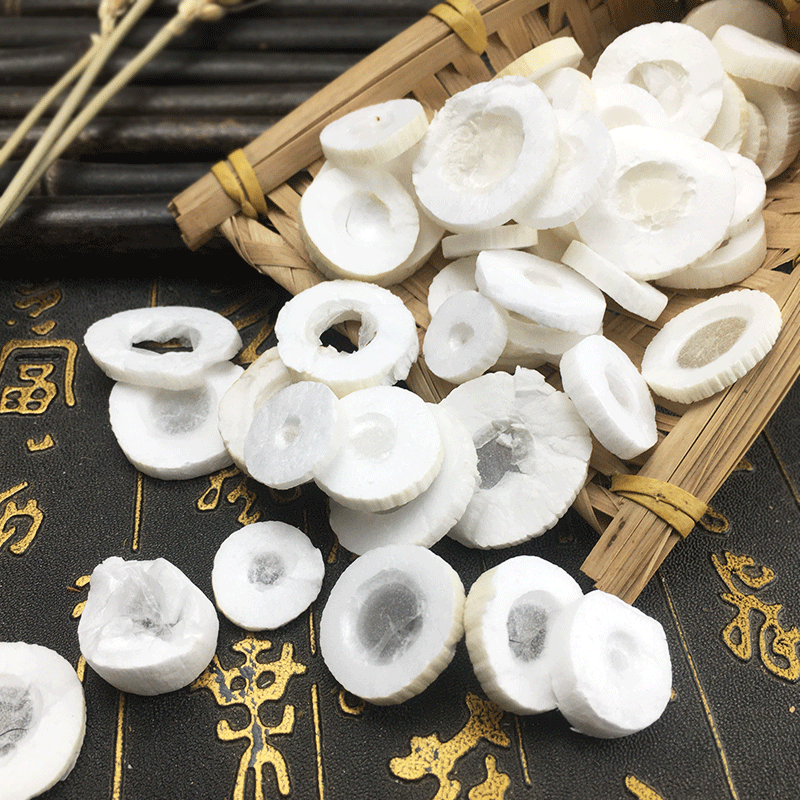 Tong Cao Rice Paper Pith Dried Tetrapanax Papyrifer Pith Slices for Herbal Decoction 500g - Image 2