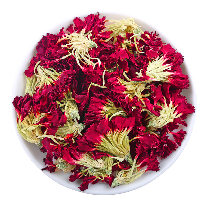 Dried Carnation Flowers (Dianthus caryophyllus) — Yunnan Edible Flower Tea, 500g Bulk - Image 5
