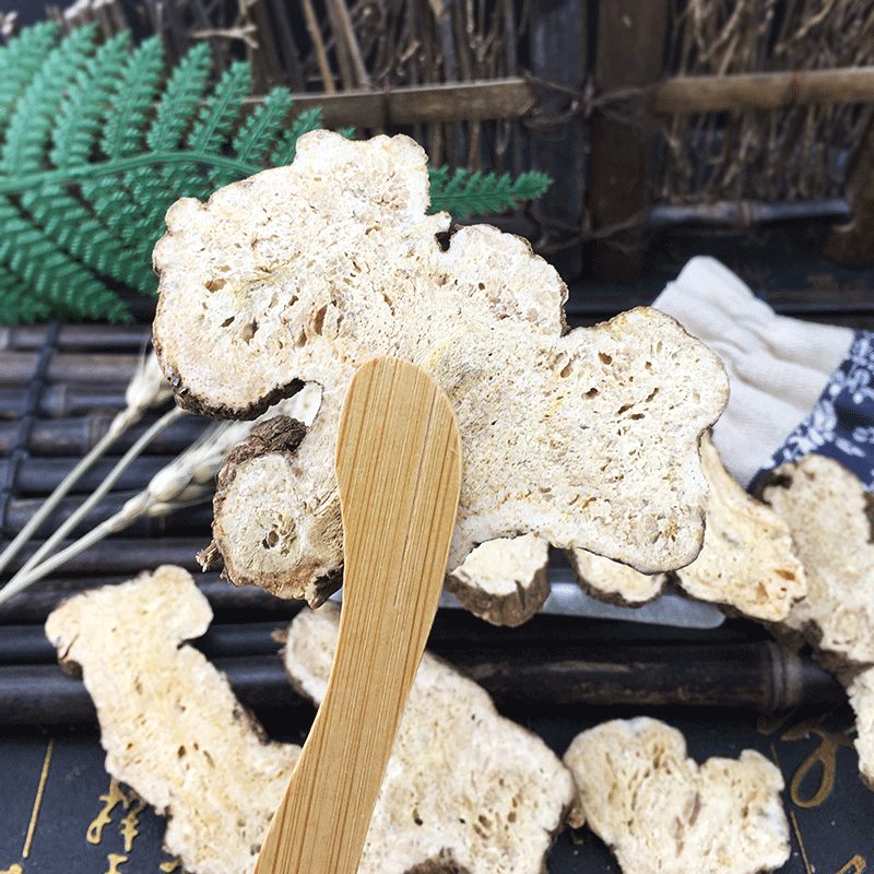 Dried White Atractylodes Rhizome Slices Bai Zhu Bulk Raw Herb for Decoction and Soup 500g - Image 2