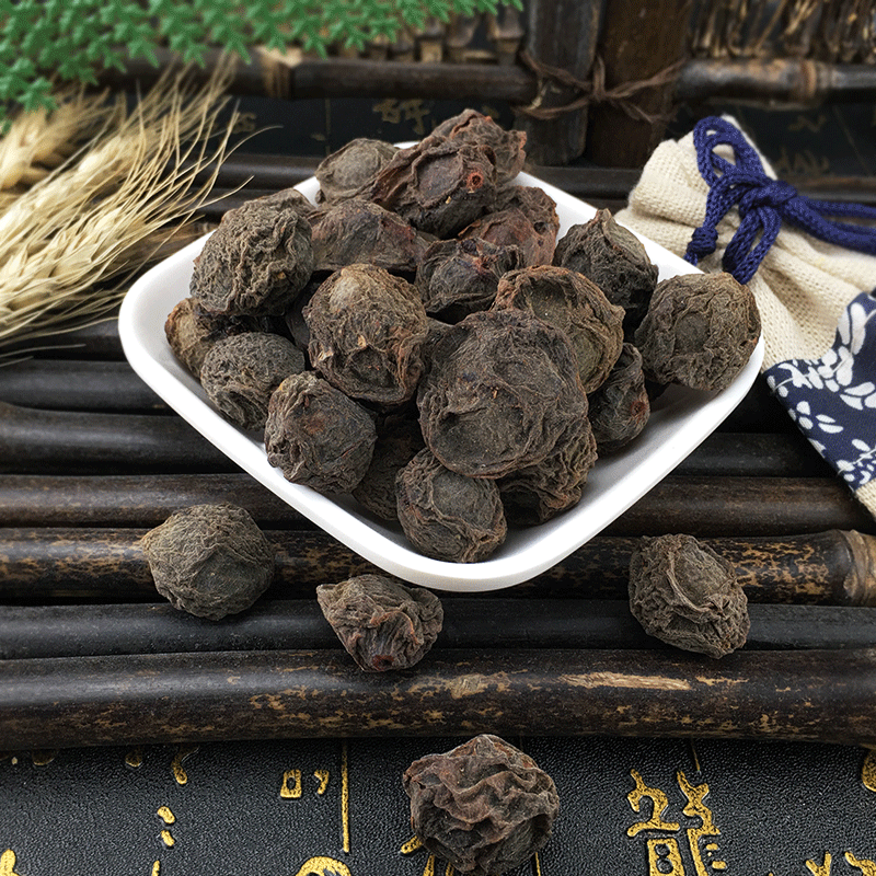 Dried Dark Plum Wu Mei Bulk Smoked Sichuan Prunus Mume Fruit for Sour Plum Drink Decoction 500g - Image 3
