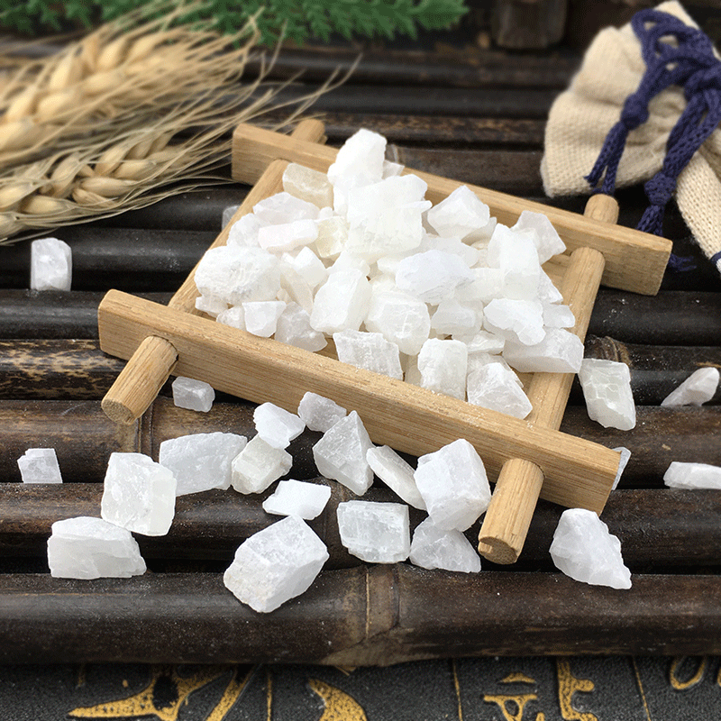 White Quartz Mineral Bai Shi Ying 白石英 Dried TCM Herbal Chunk Pieces 1 Jin 500g - Image 2