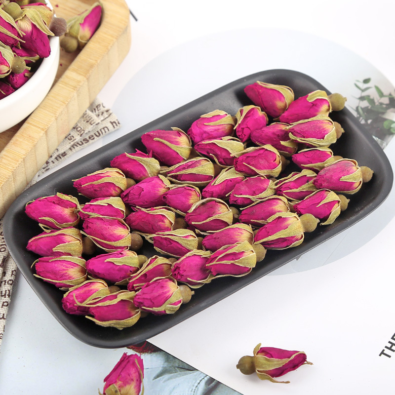 Pingyin Rose Tea (Rosa rugosa) — Sulfur-Free Dried Rose Buds, Loose Bulk 500g - Image 2