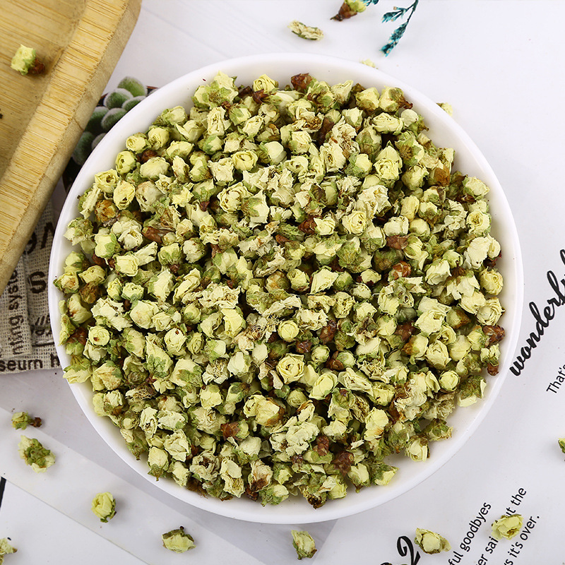 Green Plum Blossom (Prunus mume) — Dried Flower Tea, Low-Temp Dried, 500g Bulk - Image 4
