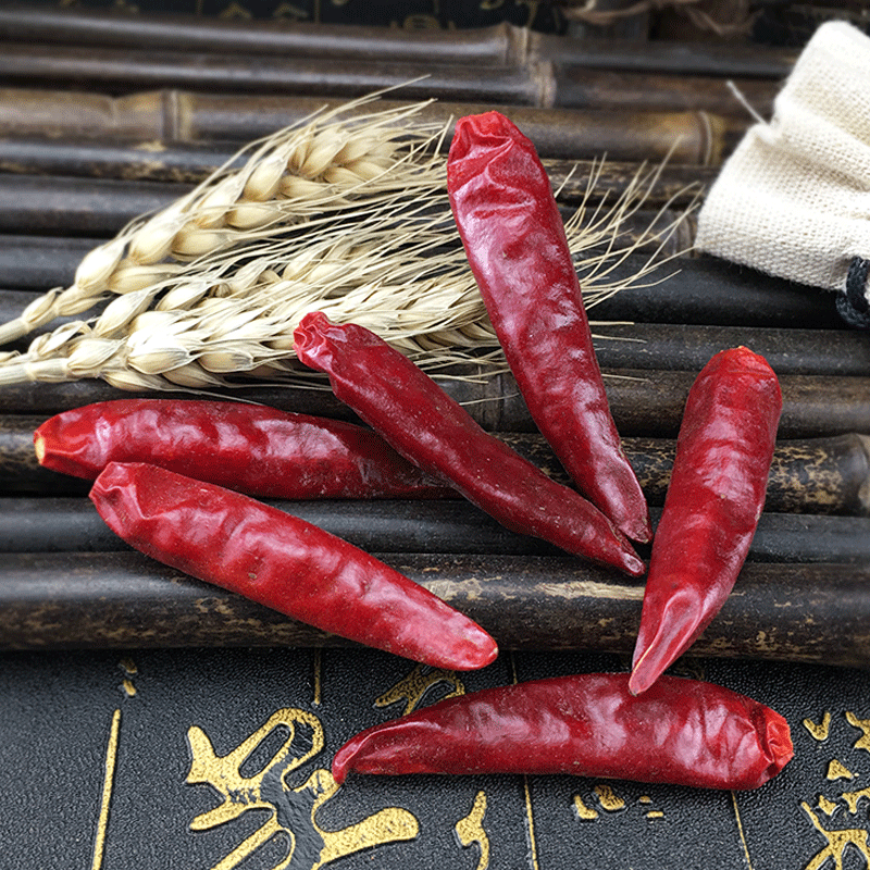 Dried Sichuan Chili Peppers La Jiao Whole Pods with Stems Sun Dried Culinary Spice 500g - Image 4