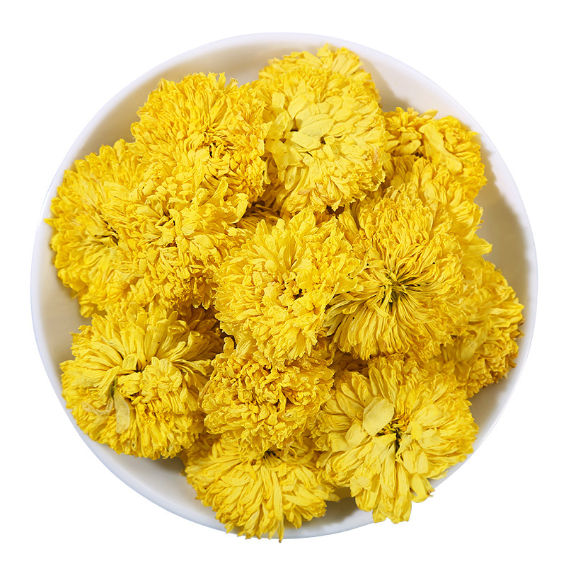 Wuyuan Imperial Chrysanthemum (Chrysanthemum morifolium) — Dried Golden Chrysanthemum Tea, 500g Loose - Image 5