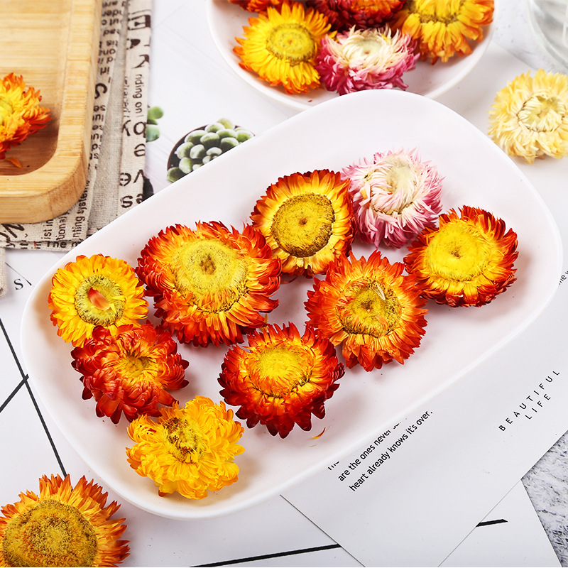 Yunnan Rainbow Chrysanthemum Flower Heads (Chrysanthemum morifolium) — Dried Edible Flower Tea, 500g Bulk - Image 2