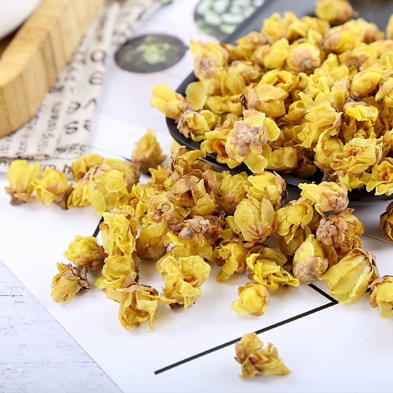 La Mei Hua Dried Flowers (Chimonanthus praecox) — Winter Sweet Flower Tea, 500g Loose - Image 3