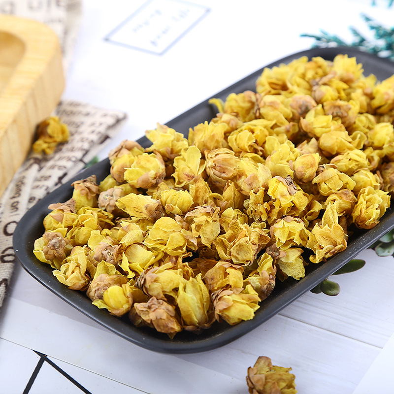 La Mei Hua Dried Flowers (Chimonanthus praecox) — Winter Sweet Flower Tea, 500g Loose - Image 4