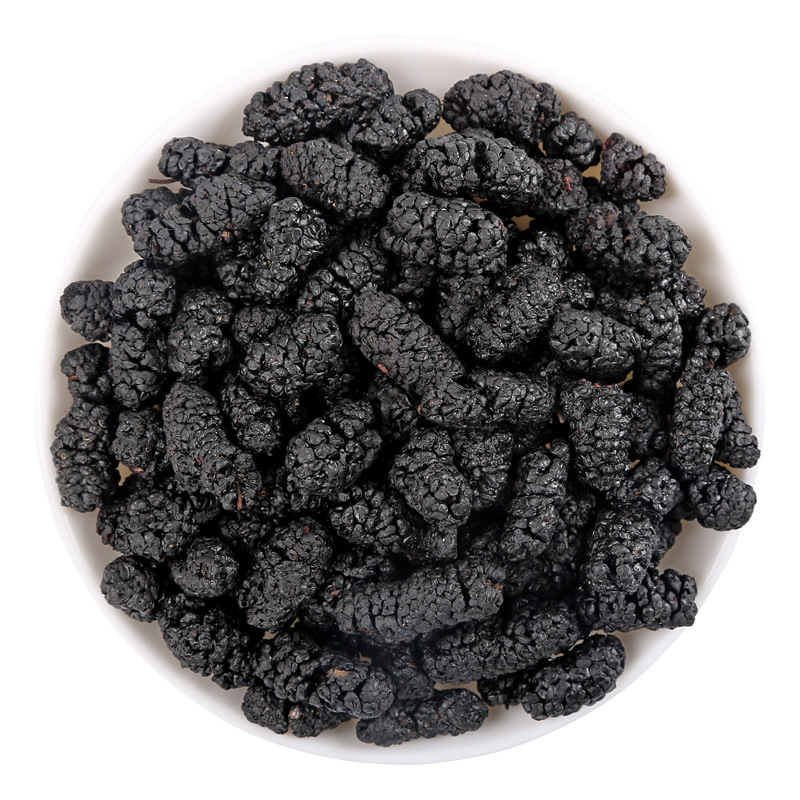 Dried Mulberry Fruit (Morus alba) — Xinjiang Black Mulberry, Low-Temp Dried, Ready to Eat - Image 5