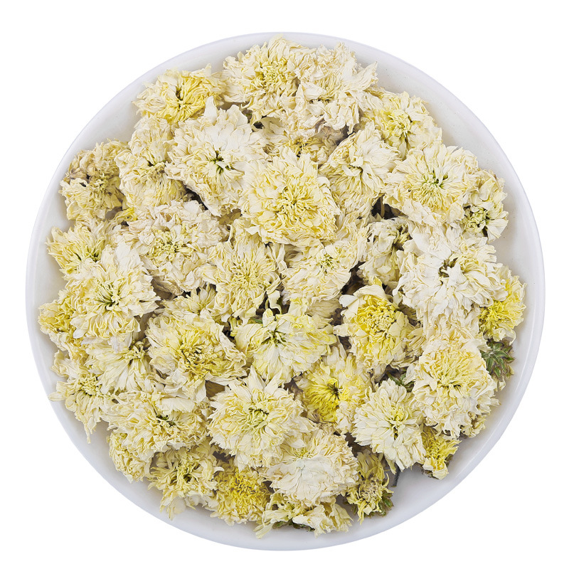Huangshan Gong Ju (Chrysanthemum morifolium) — Dried White Chrysanthemum Flower Tea, 500g Bulk - Image 5