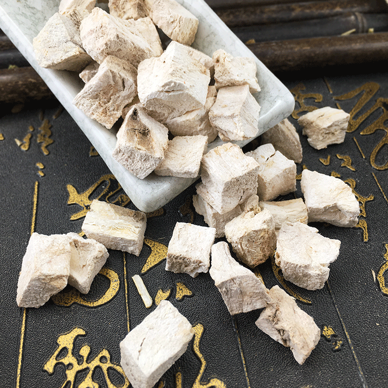 Dried Kudzu Root Cubes Ge Gen 葛根 Bulk Herbal Decoction Pieces for Soup and Tea 500g - Image 4